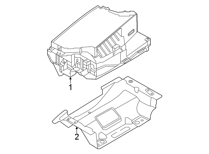 Mount Bracket 5H1-919-695 - View 2