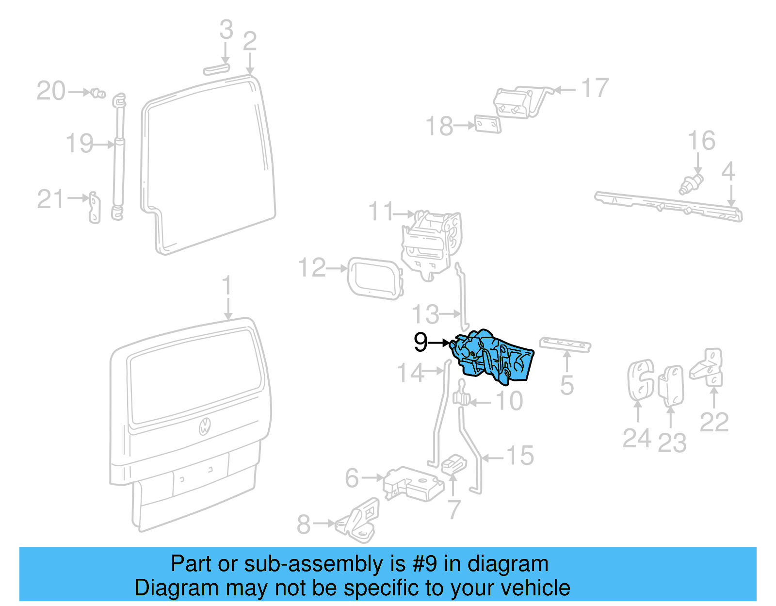 Handle, Outside 705-829-213-A - View 2