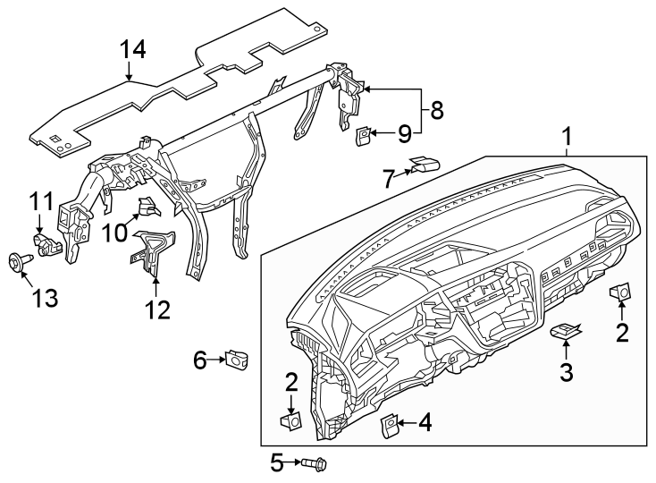 Deform Element 2GJ-857-889-A - View 2