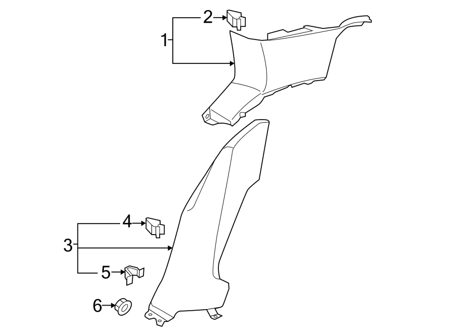 Wheelhouse Trim 5G6-867-766-E-ZA2 - View 7