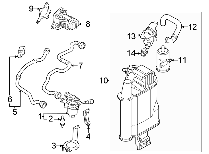 Mount Bracket 5Q0-906-617-A - View 2