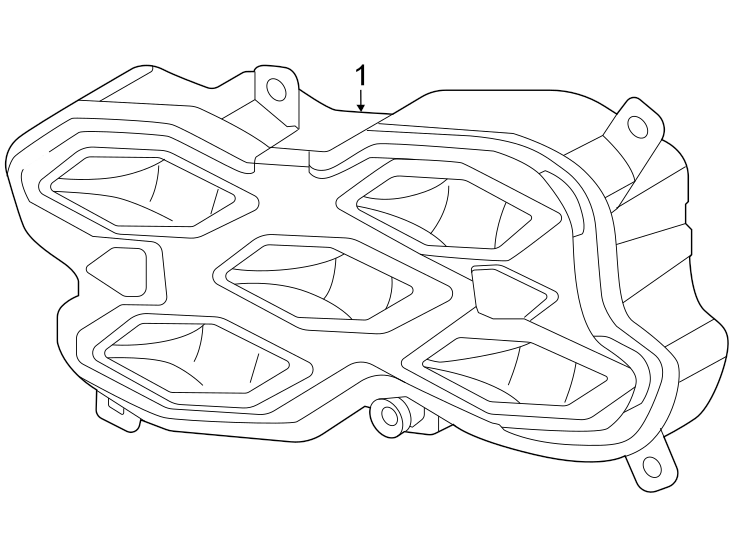 Fog Lamp Assembly 5H0-941-700-D