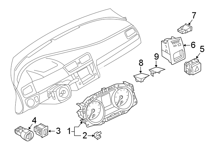 Cluster Assembly 5G1-920-840-E - View 2