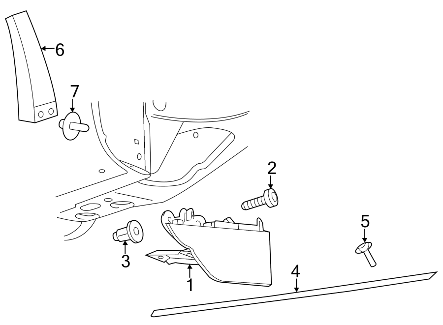 Rocker Molding 5C6-853-856-E-9B9 - View 4
