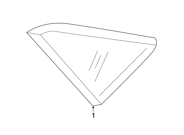 Quarter Glass 17A-845-041-G-VNH - View 3