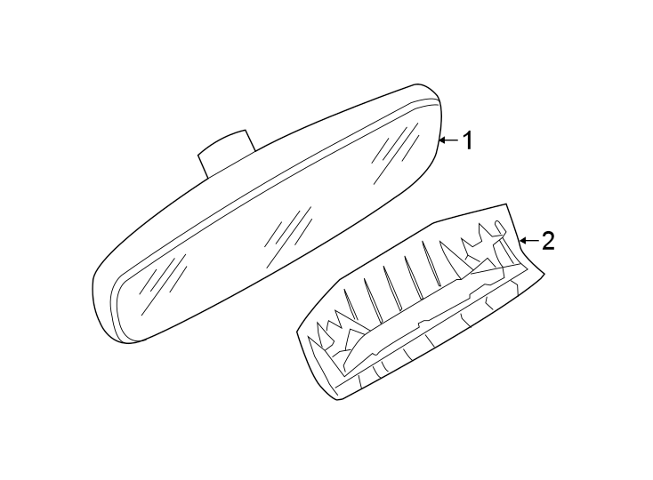 Mirror Inside 3G0-857-511-BK-4PK - View 13