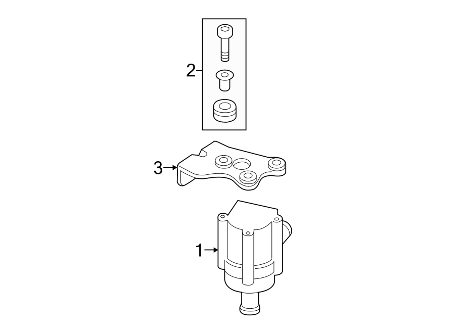 Auxiliary Pump Hardware Kit WHT-003-361 - View 4