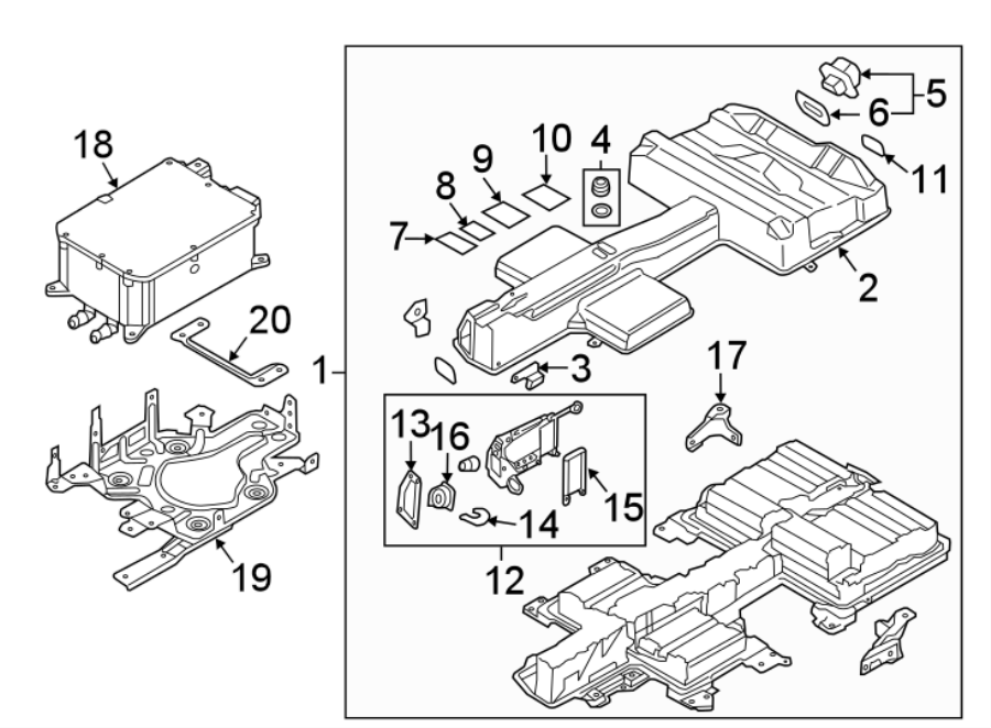 Bracket 5QE-803-641-E - View 2