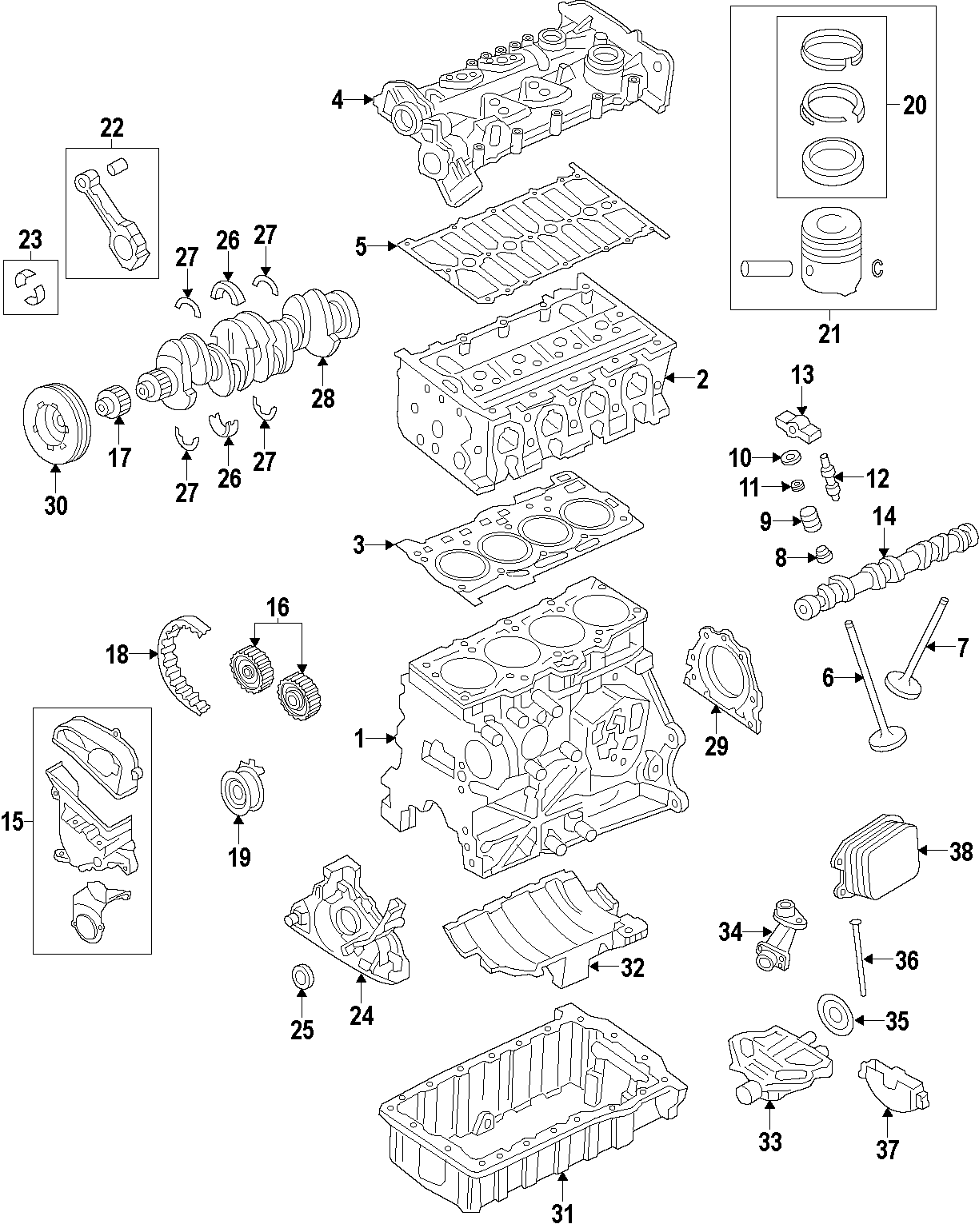 Cylinder Head 04E-103-064-J