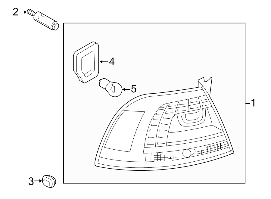 Tail Lamp Assembly 7P6-945-207-A - View 7