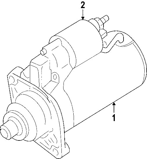 Starter Motor 02E-911-023-JX - View 5