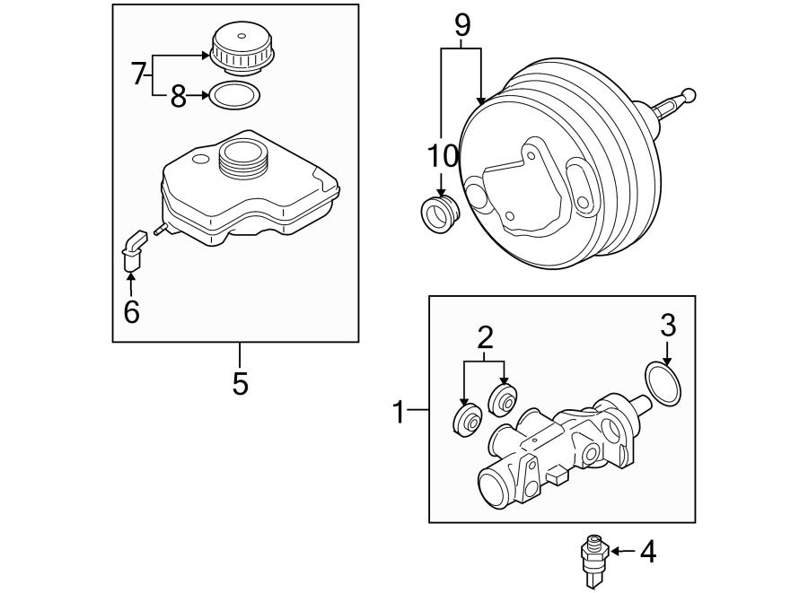 Brake Booster 3D0-612-107-C