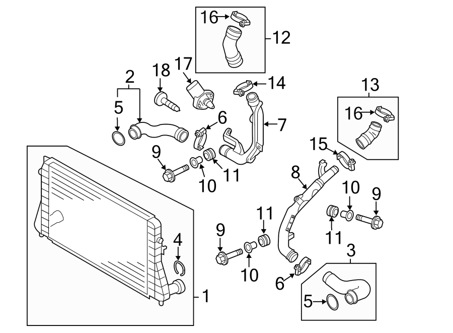 Pressure Pipe 1K0-145-840-AB - View 13