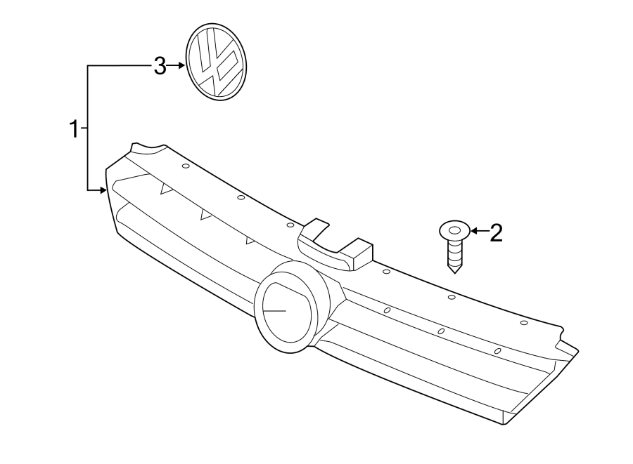 Grille 5G0-853-651-H-ZLL - View 5