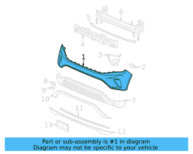 Cover (Unpainted) 3cm807221gru - View 4