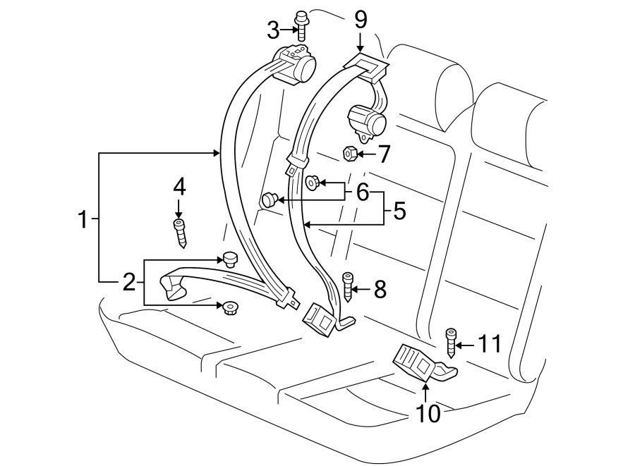 Buckle 1K0-857-739-N-QVZ - View 5