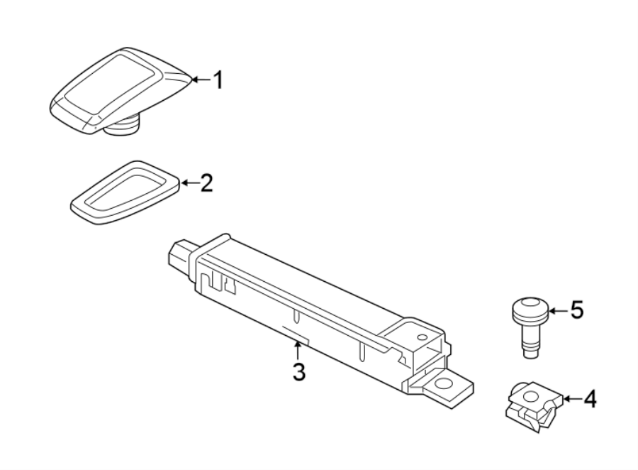 Bracket 1K5-971-830 - View 3