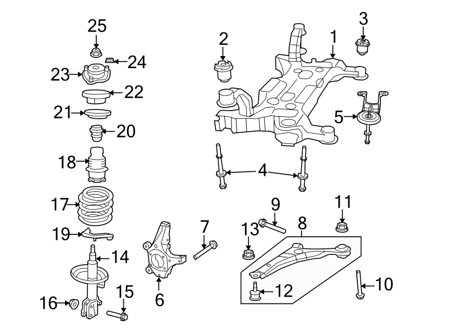 Spring 7B0-411-105-T - View 2