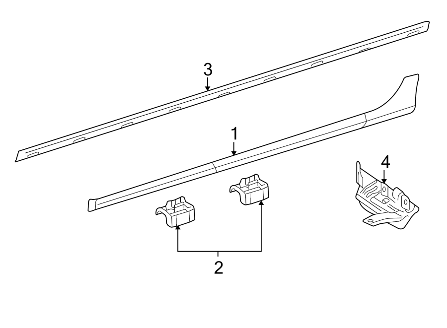 Rocker Panel Molding Cap 1K0-854-856-B-9B9 - View 13