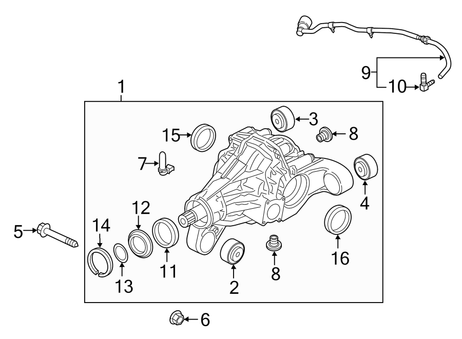 Front Seal Snap Ring 7P0-521-200-A - View 11