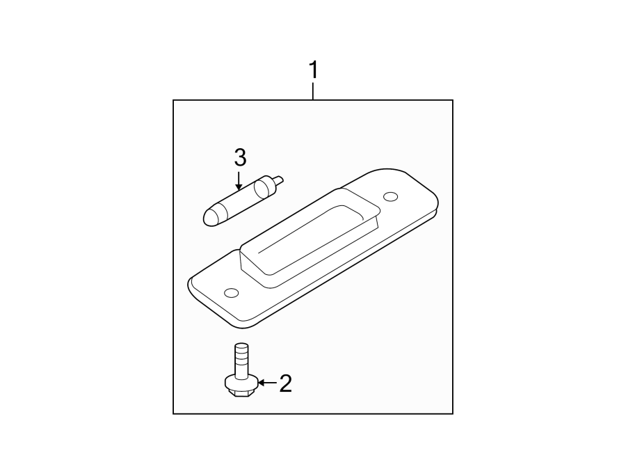 License Lamp 8T0-943-021-A - View 3