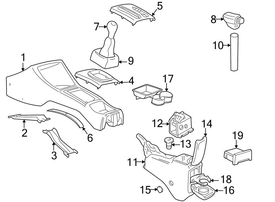 Ashtray 1HM-857-962-B-B41