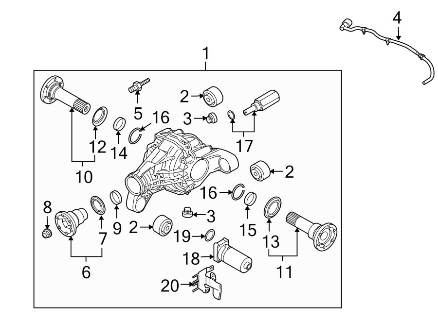 Differential Assembly 0AB-525-016-P - View 2