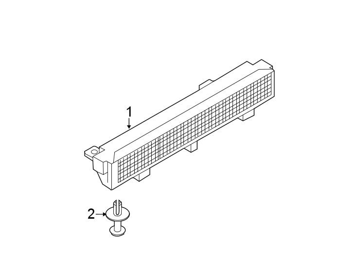 High Mount Lamp 6RU-945-087-A - View 3