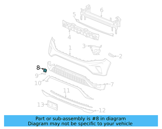 Tow Eye Cap 3CM-807-185-9B9 - View 11