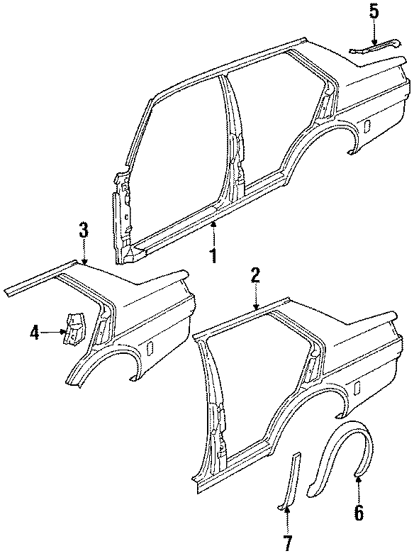 Wheel Flare 191-853-818-B - View 2