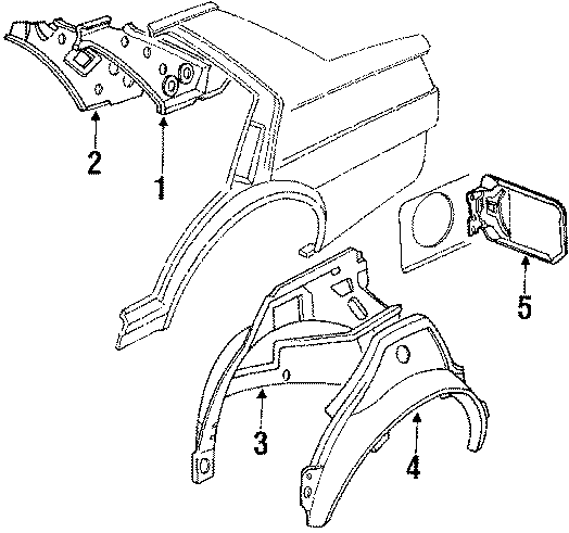 Fuel Door 321-809-905