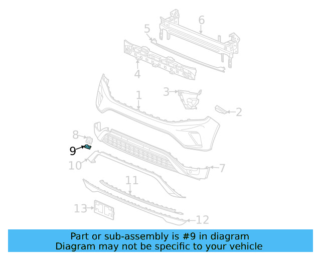 Tow Eye Cap 3CM-807-155-AV3 - View 5