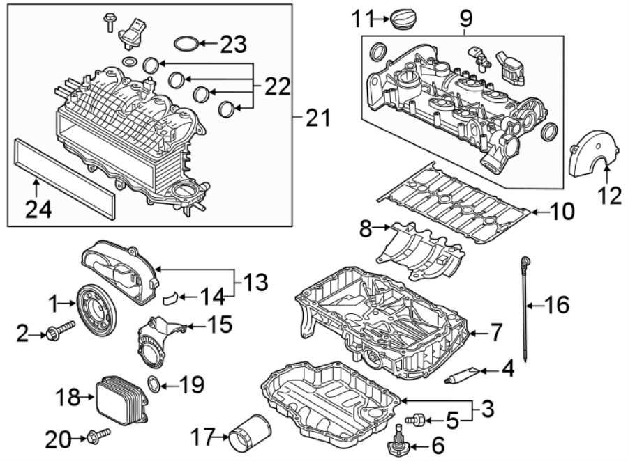 Valve Cover 04E-103-469-AM - View 2