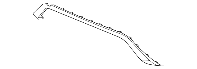 Trim Molding 3CM-807-532-AV3 - View 3