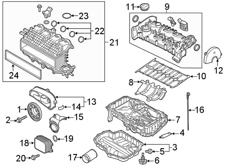 Intake Manifold Gasket 03C-133-073-A - View 4