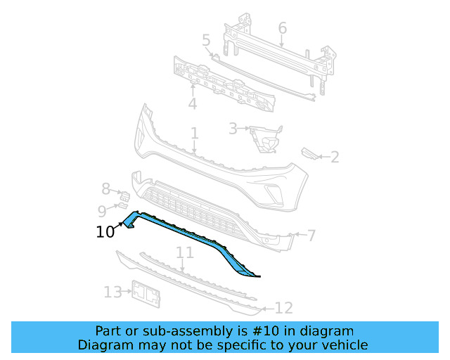 Trim Molding 3CM-807-532-AV3 - View 7