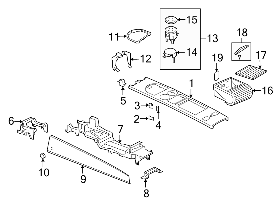 Lid 3D0-857-718-3T4 - View 2
