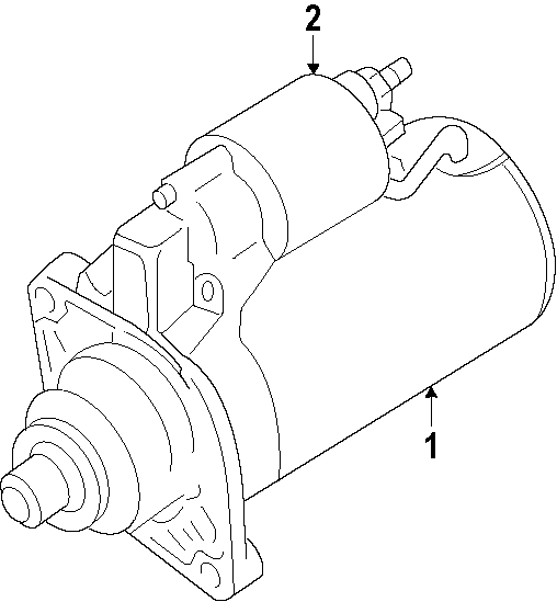 Starter Motor 02E-911-023-J - View 10