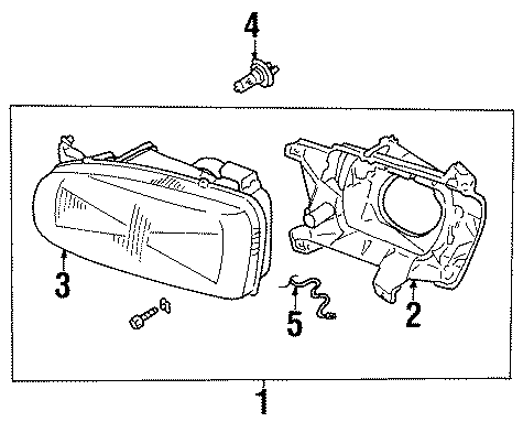 Lens & Housing 1HM-941-105-B