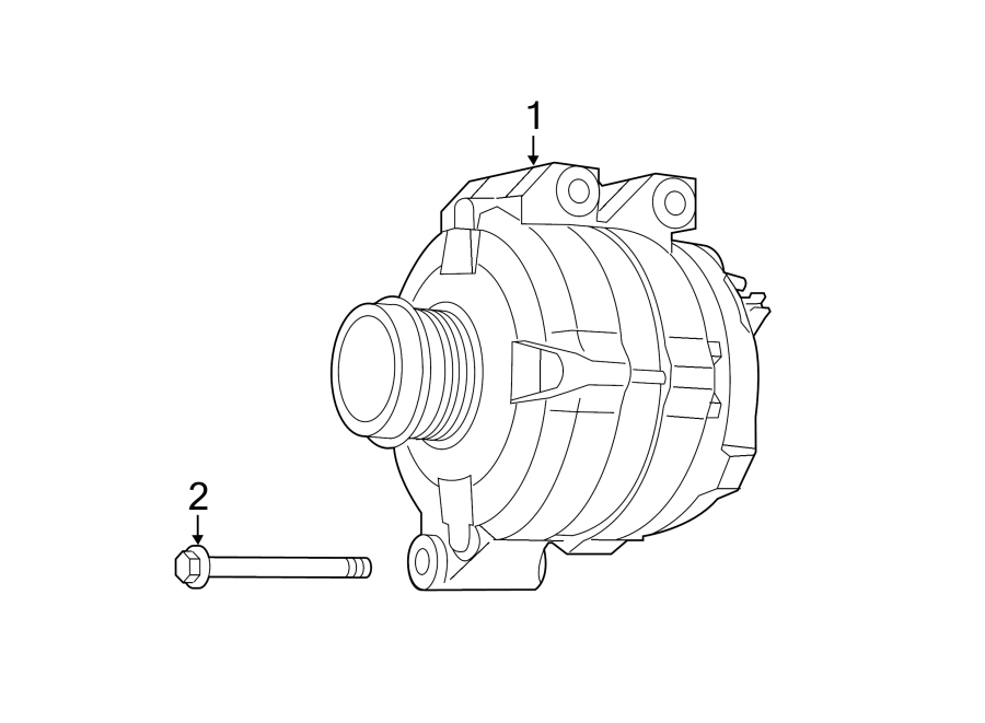 Alternator 7B0-998-015-C - View 3