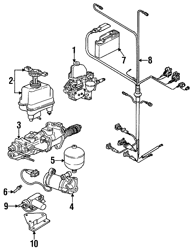 Vacuum Pump Bracket 535907349A