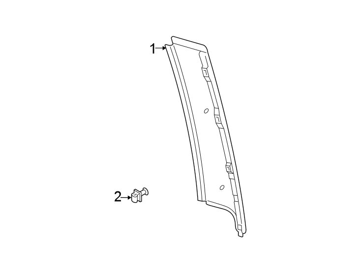 Frame Molding 5GM-839-902-A-041 - View 10