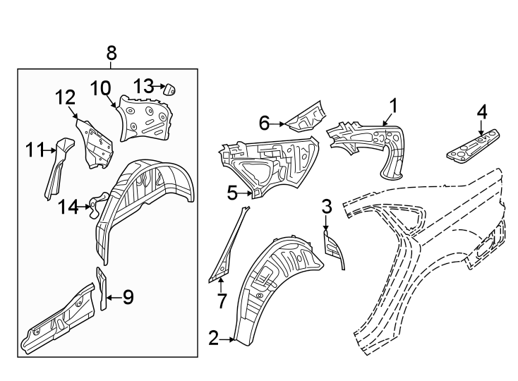 Outer Wheelhouse 561-809-412-A