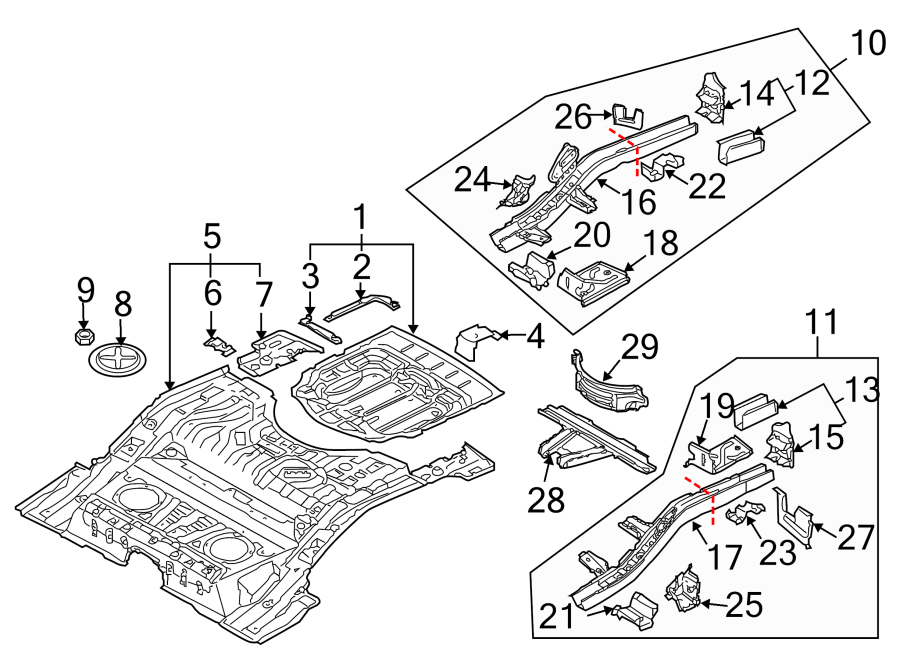 Support Bracket 7L0-803-717-B