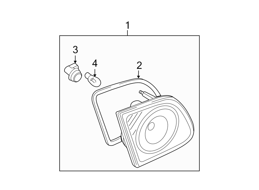 Tail Lamp Assembly Gasket 3C5-945-192-C - View 3
