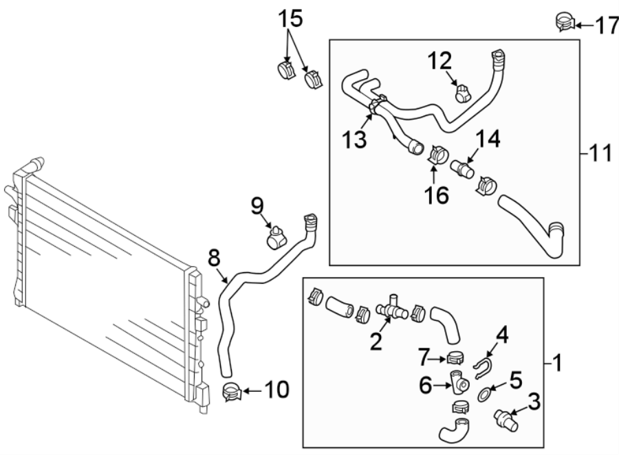 Connector Hose 5QE-121-049-AG - View 2