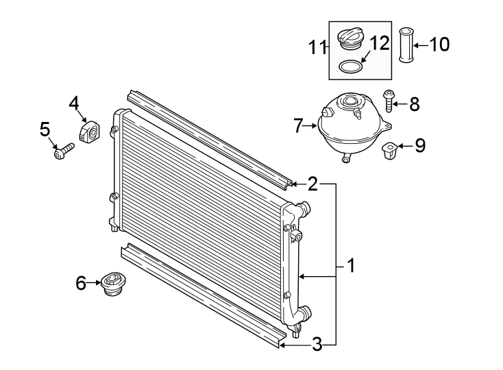 Engine Coolant Filter 4E0-121-176 - View 9