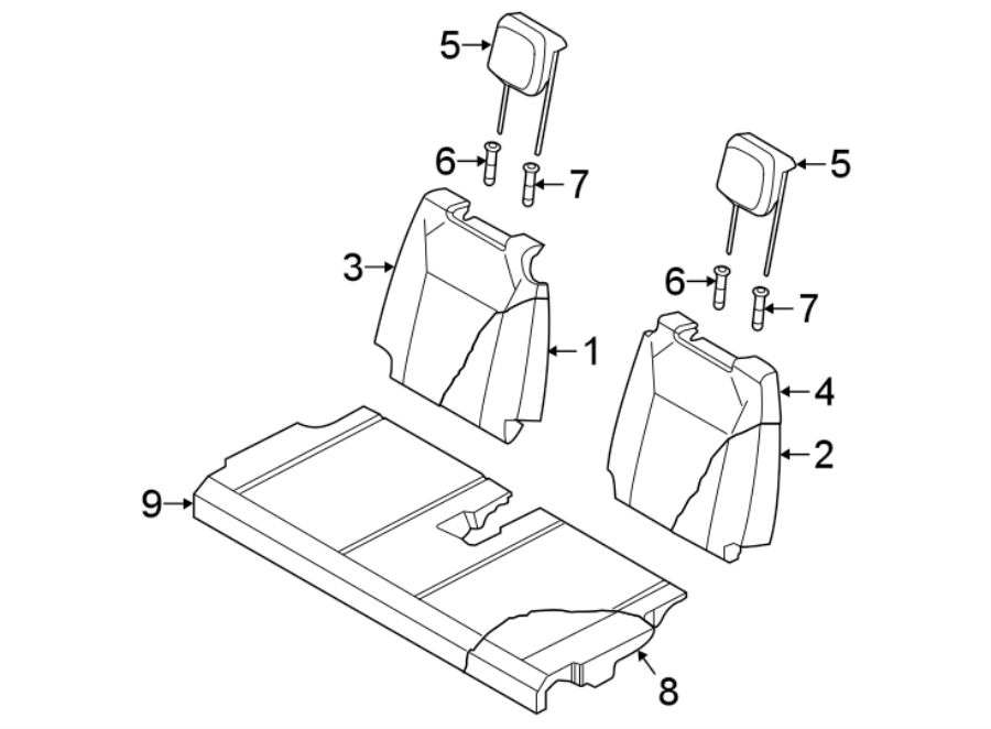 Headrest 5NN-888-901-B-ICE - View 2
