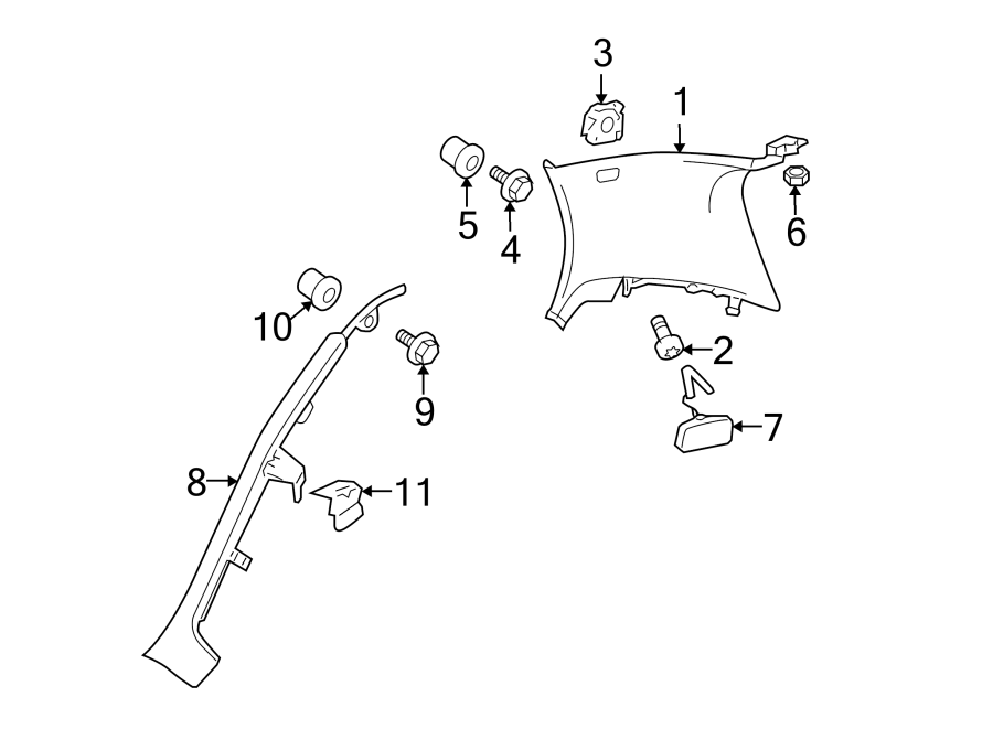 Lower Quarter Trim 1K4-867-766-A-95T - View 3