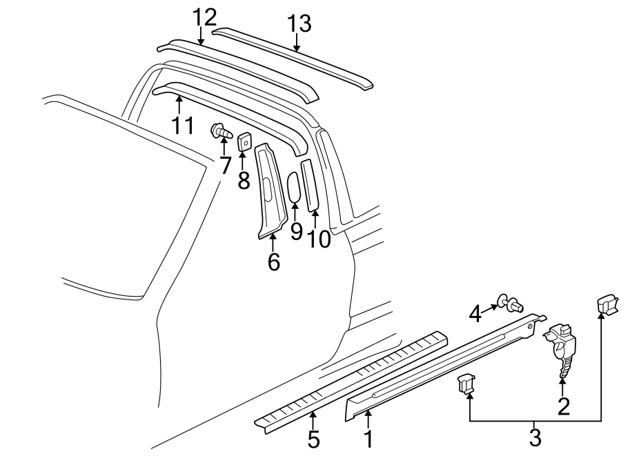 Sill Plate 1E0-853-374-B41 - View 2